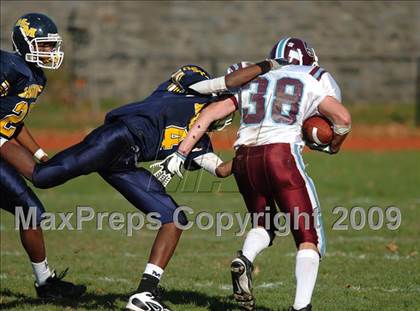 Thumbnail 1 in Xavier @ Mount St. Michael (CHSFL Class AA Quarterfinals) photogallery.