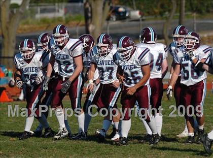 Thumbnail 3 in Xavier @ Mount St. Michael (CHSFL Class AA Quarterfinals) photogallery.