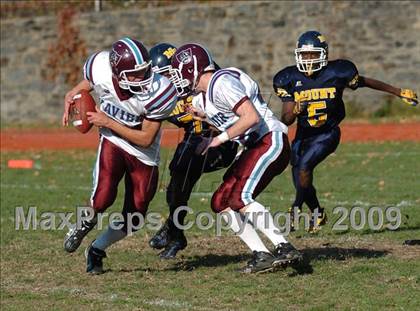 Thumbnail 3 in Xavier @ Mount St. Michael (CHSFL Class AA Quarterfinals) photogallery.
