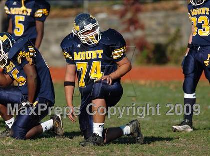 Thumbnail 3 in Xavier @ Mount St. Michael (CHSFL Class AA Quarterfinals) photogallery.