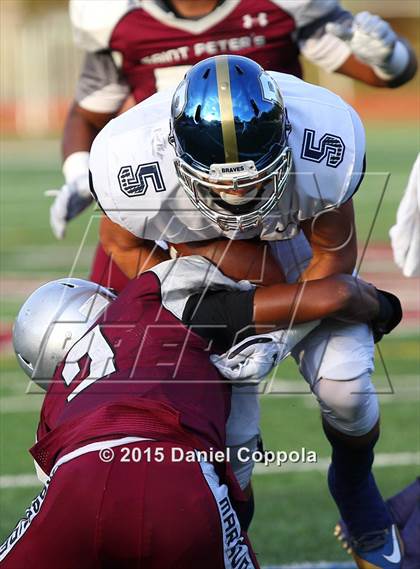 Thumbnail 2 in St. Peter's Prep vs. St. John Bosco photogallery.