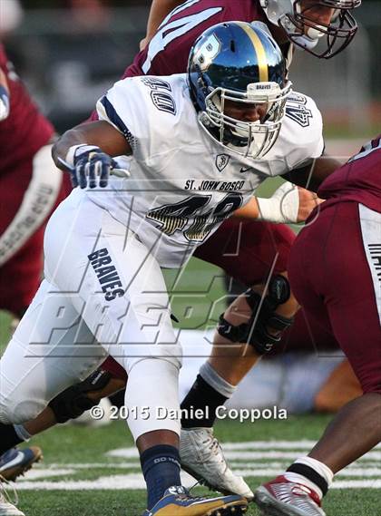 Thumbnail 3 in St. Peter's Prep vs. St. John Bosco photogallery.