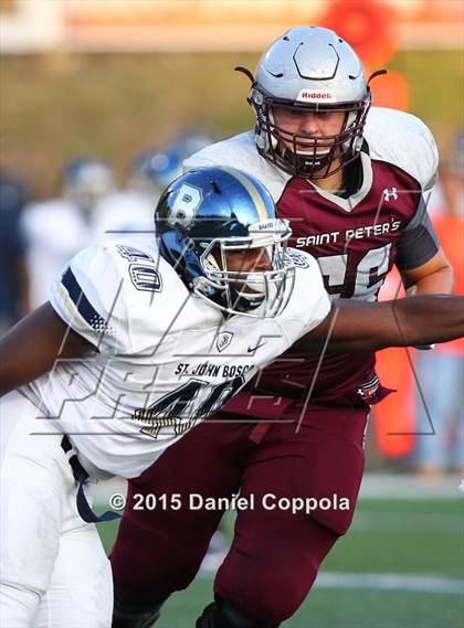 Thumbnail 3 in St. Peter's Prep vs. St. John Bosco photogallery.