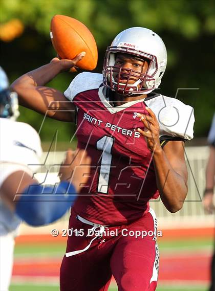 Thumbnail 2 in St. Peter's Prep vs. St. John Bosco photogallery.