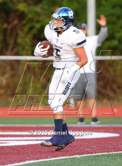 Thumbnail 2 in St. Peter's Prep vs. St. John Bosco photogallery.