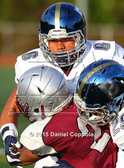 Thumbnail 3 in St. Peter's Prep vs. St. John Bosco photogallery.