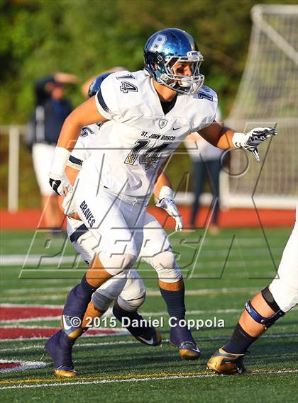 Thumbnail 2 in St. Peter's Prep vs. St. John Bosco photogallery.