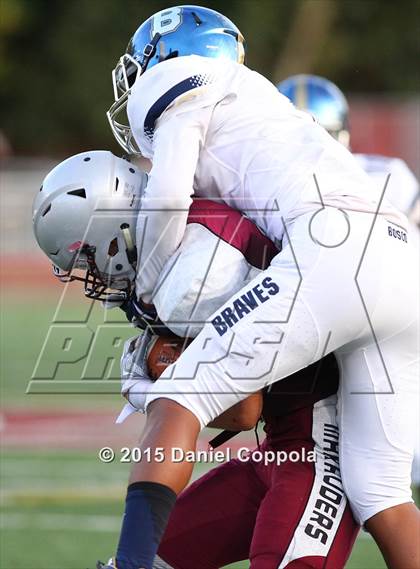 Thumbnail 2 in St. Peter's Prep vs. St. John Bosco photogallery.
