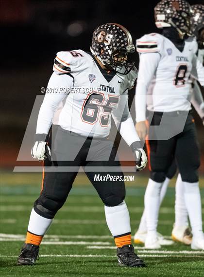 Thumbnail 2 in Central vs Oak Ridge (CIF NorCal Division 1-AA Regional Championship) photogallery.