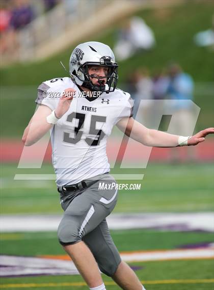 Thumbnail 3 in Athens vs. Danville (PIAA District IV Class AAA Semifinal Playoff) photogallery.