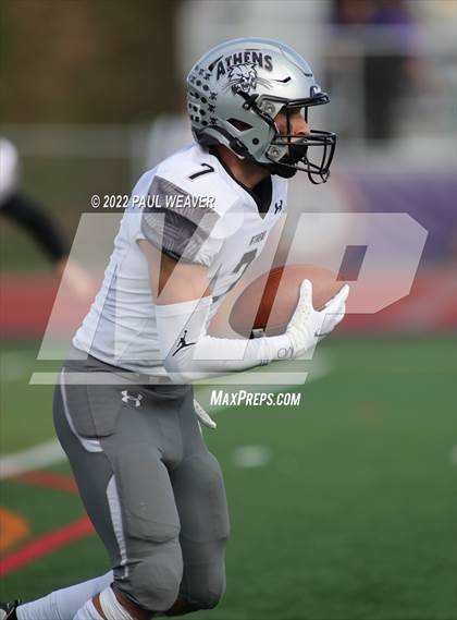 Thumbnail 2 in Athens vs. Danville (PIAA District IV Class AAA Semifinal Playoff) photogallery.