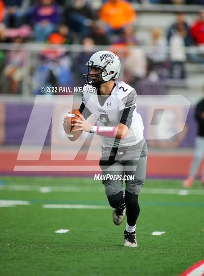 Thumbnail 2 in Athens vs. Danville (PIAA District IV Class AAA Semifinal Playoff) photogallery.