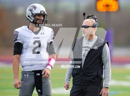 Thumbnail 3 in Athens vs. Danville (PIAA District IV Class AAA Semifinal Playoff) photogallery.