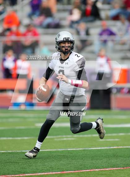 Thumbnail 1 in Athens vs. Danville (PIAA District IV Class AAA Semifinal Playoff) photogallery.