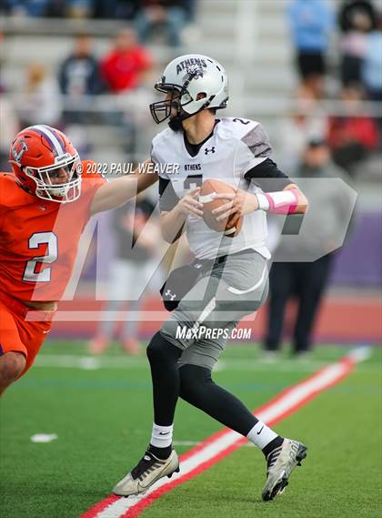 Thumbnail 3 in Athens vs. Danville (PIAA District IV Class AAA Semifinal Playoff) photogallery.