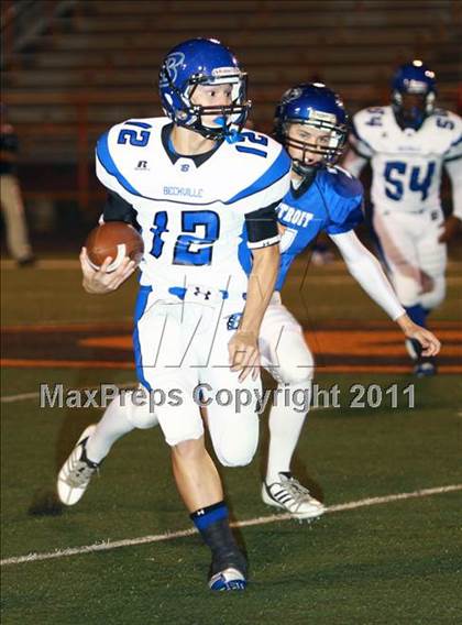 Thumbnail 2 in Detroit vs. Beckville (1A-2 Region 2 Bi-District Playoffs) photogallery.