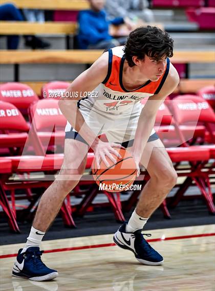 Thumbnail 1 in Rolling Hills Prep vs. Bosco Tech (Nike Extravaganza) photogallery.