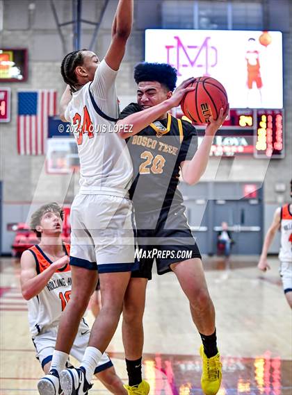Thumbnail 3 in Rolling Hills Prep vs. Bosco Tech (Nike Extravaganza) photogallery.