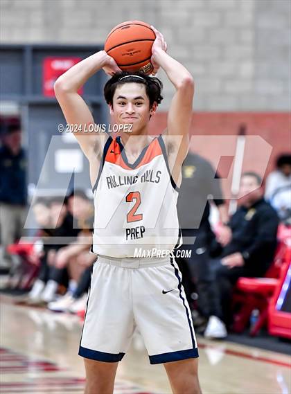 Thumbnail 2 in Rolling Hills Prep vs. Bosco Tech (Nike Extravaganza) photogallery.