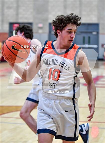 Thumbnail 1 in Rolling Hills Prep vs. Bosco Tech (Nike Extravaganza) photogallery.