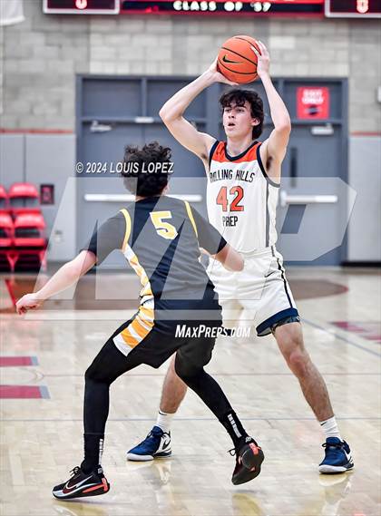 Thumbnail 1 in Rolling Hills Prep vs. Bosco Tech (Nike Extravaganza) photogallery.