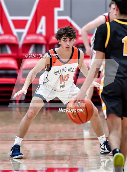 Thumbnail 3 in Rolling Hills Prep vs. Bosco Tech (Nike Extravaganza) photogallery.
