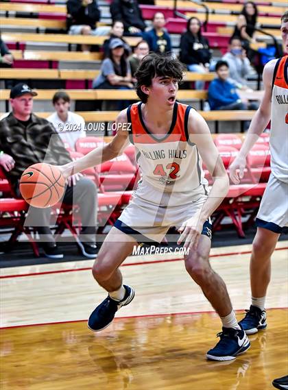 Thumbnail 3 in Rolling Hills Prep vs. Bosco Tech (Nike Extravaganza) photogallery.