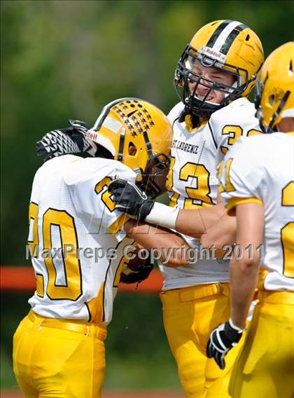 Thumbnail 2 in Lake Forest Academy vs. St. Laurence photogallery.