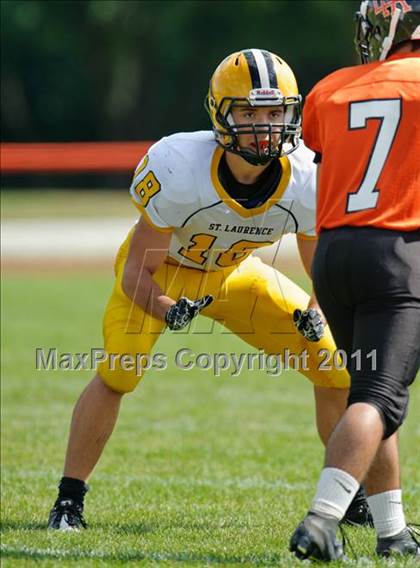 Thumbnail 3 in Lake Forest Academy vs. St. Laurence photogallery.