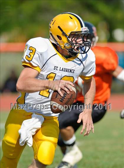 Thumbnail 2 in Lake Forest Academy vs. St. Laurence photogallery.
