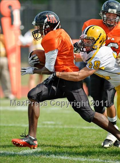 Thumbnail 2 in Lake Forest Academy vs. St. Laurence photogallery.
