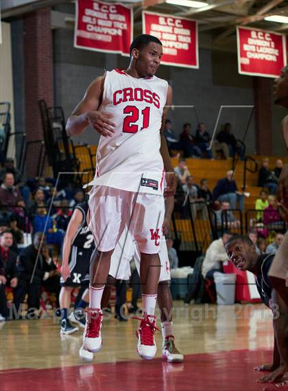 Thumbnail 1 in Xavier vs. Wilbur Cross (SCC Quarterfinal) photogallery.