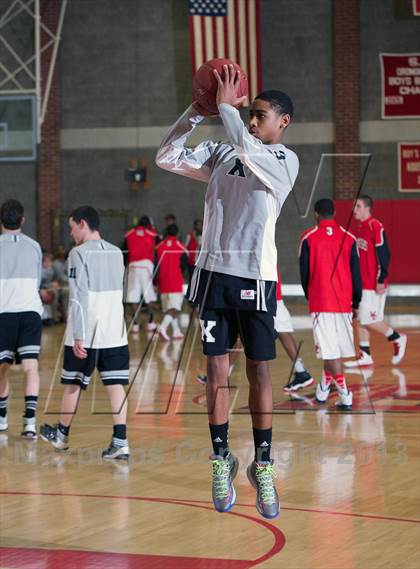 Thumbnail 2 in Xavier vs. Wilbur Cross (SCC Quarterfinal) photogallery.