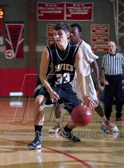 Thumbnail 2 in Xavier vs. Wilbur Cross (SCC Quarterfinal) photogallery.