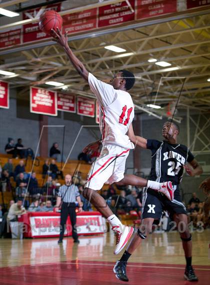 Thumbnail 2 in Xavier vs. Wilbur Cross (SCC Quarterfinal) photogallery.