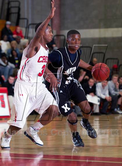 Thumbnail 3 in Xavier vs. Wilbur Cross (SCC Quarterfinal) photogallery.
