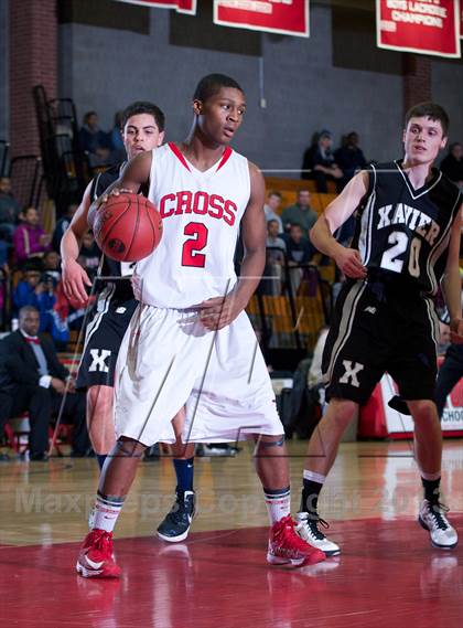 Thumbnail 3 in Xavier vs. Wilbur Cross (SCC Quarterfinal) photogallery.