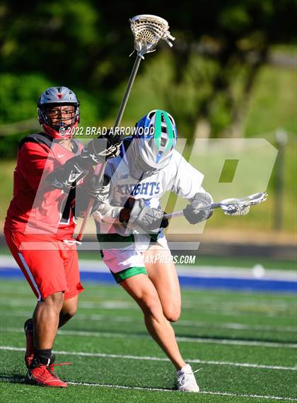 Thumbnail 3 in St. Stephens @ Lake Norman Charter (NCHSAA 1A/2A/3A Third Round State Tournament photogallery.