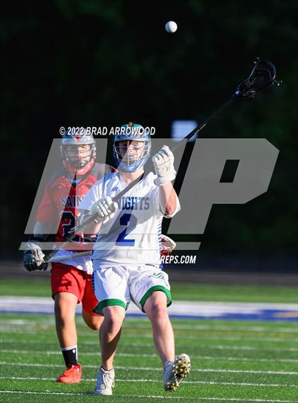 Thumbnail 2 in St. Stephens @ Lake Norman Charter (NCHSAA 1A/2A/3A Third Round State Tournament photogallery.