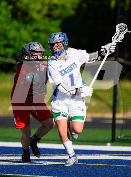 Thumbnail 2 in St. Stephens @ Lake Norman Charter (NCHSAA 1A/2A/3A Third Round State Tournament photogallery.