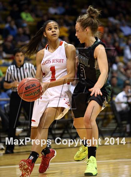 Thumbnail 3 in Regis Jesuit vs. Fossil Ridge (CHSAA 5A Final) photogallery.