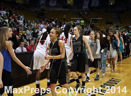Thumbnail 2 in Regis Jesuit vs. Fossil Ridge (CHSAA 5A Final) photogallery.