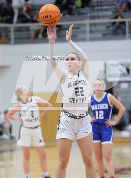 Thumbnail 1 in Alexander Central vs. Maiden photogallery.