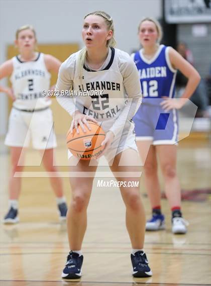 Thumbnail 3 in Alexander Central vs. Maiden photogallery.