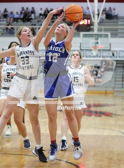 Thumbnail 1 in Alexander Central vs. Maiden photogallery.