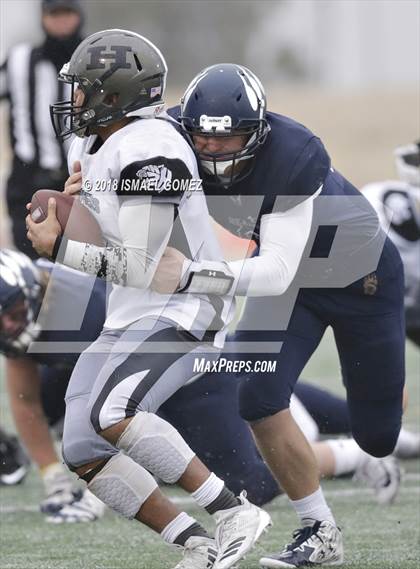 Thumbnail 3 in Harrison vs. Palmer Ridge (CHSAA 3A Quarterfinal) photogallery.