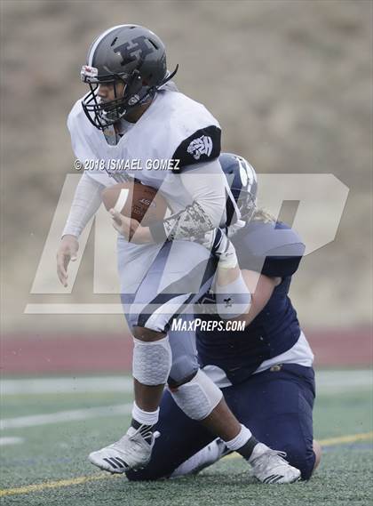 Thumbnail 1 in Harrison vs. Palmer Ridge (CHSAA 3A Quarterfinal) photogallery.