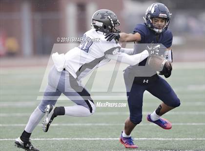 Thumbnail 2 in Harrison vs. Palmer Ridge (CHSAA 3A Quarterfinal) photogallery.
