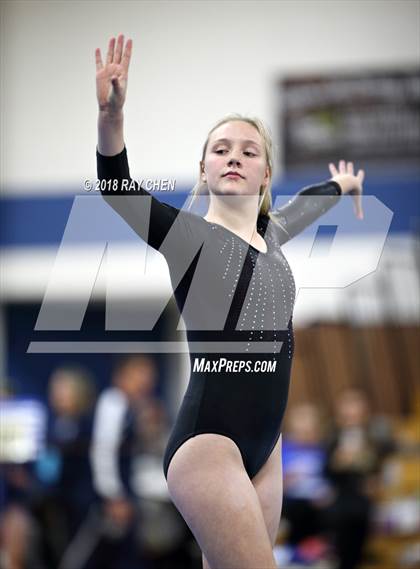 Thumbnail 3 in CHSAA 4A Prelims (Floor) photogallery.