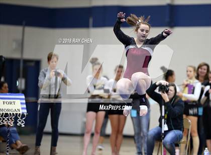 Thumbnail 3 in CHSAA 4A Prelims (Floor) photogallery.